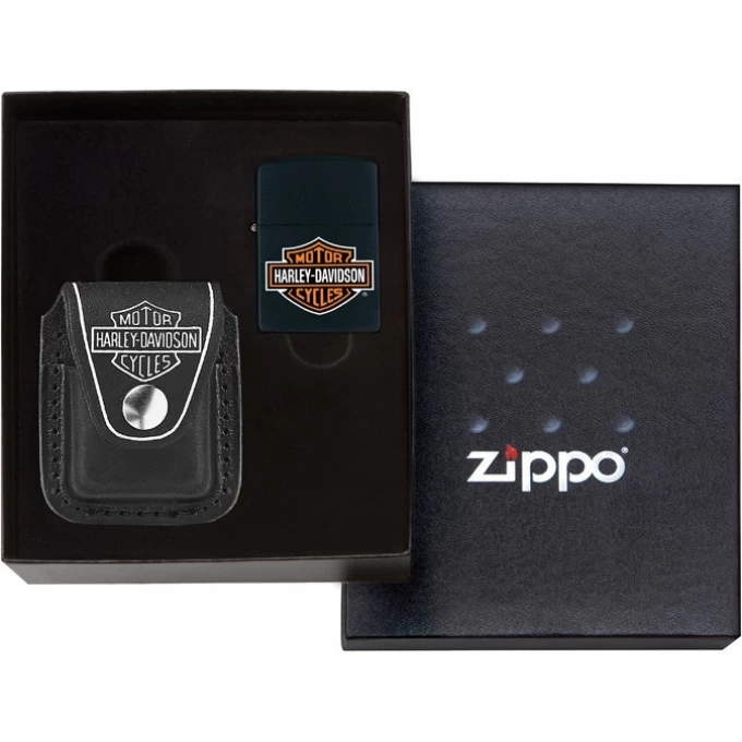 Зажигалка ZIPPO HARLEY-DAVIDSON 218HD.H252 и чехол HDP6 218HD.H252-065 Зажигалка ZIPPO HARLEY-DAVIDSON 218HD.H252 и чехол HDP6 218HD.H252-065